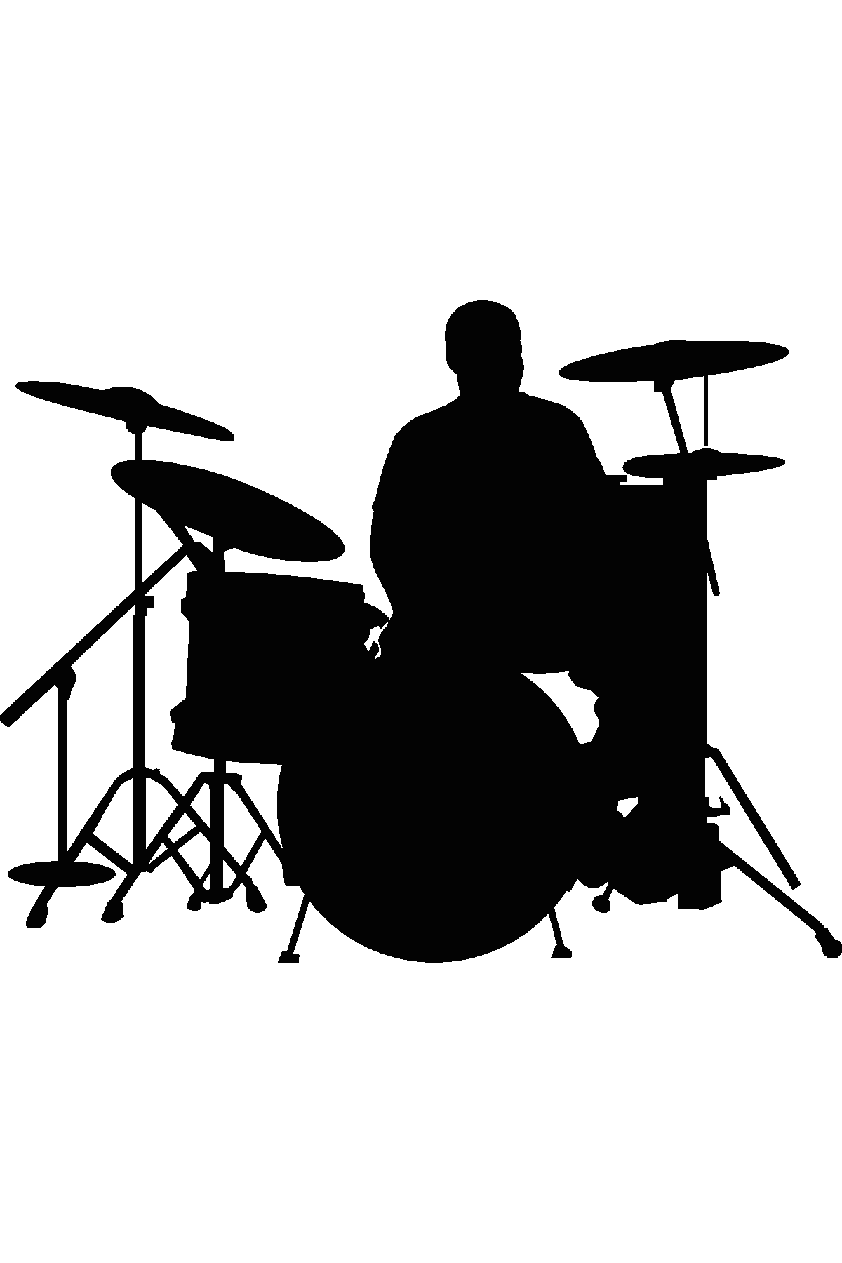 Imagem de Baterista tocando